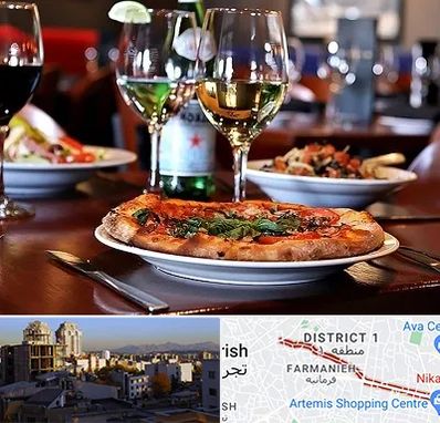 رستوران ایتالیایی در فرمانیه