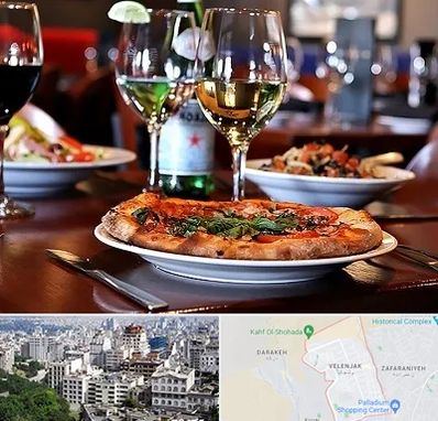 رستوران ایتالیایی در ولنجک 