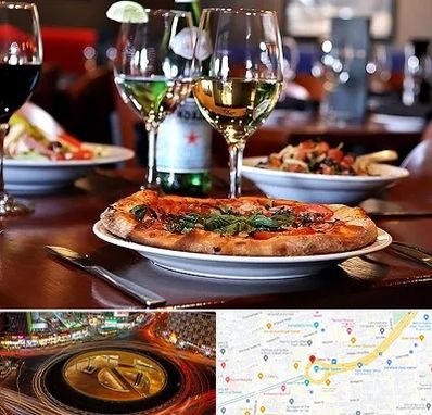 رستوران ایتالیایی در میدان ولیعصر