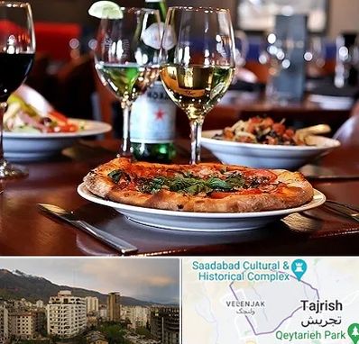 رستوران ایتالیایی در زعفرانیه