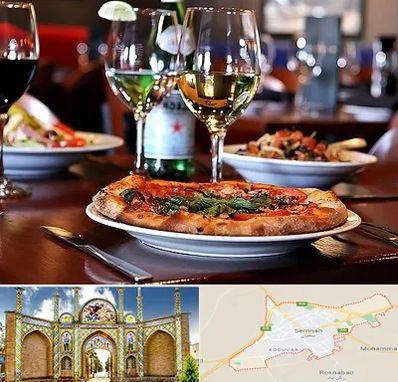 رستوران ایتالیایی در سمنان