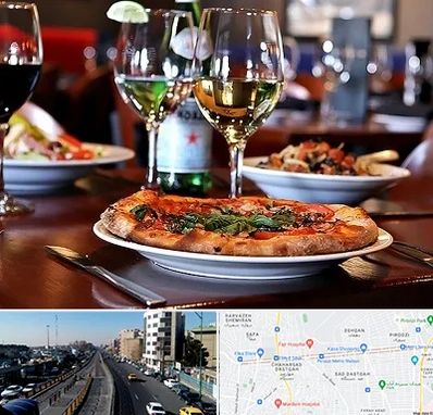 رستوران ایتالیایی در پیروزی