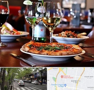 رستوران ایتالیایی در ظفر 