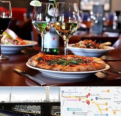 رستوران ایتالیایی در پارک وی