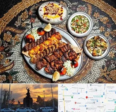 رستوران سنتی در میدان حر