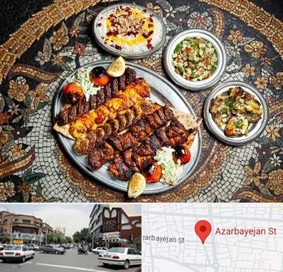 رستوران سنتی در خیابان آذربایجان