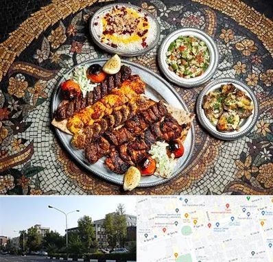 رستوران سنتی در میدان کاج