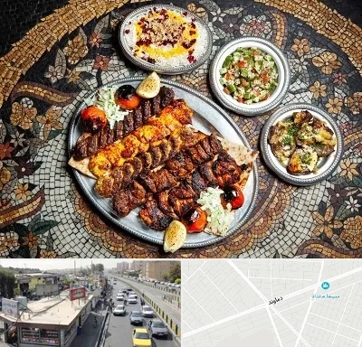 رستوران سنتی در خیابان دماوند