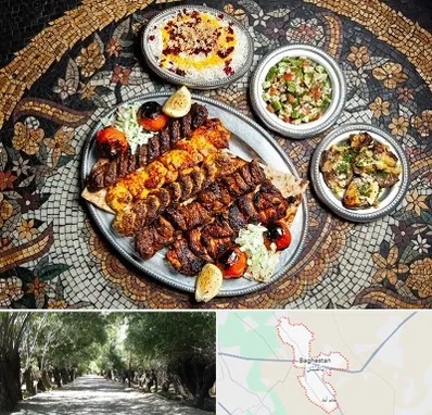 رستوران سنتی در باغستان