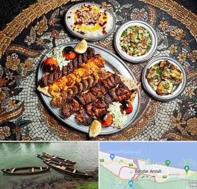 رستوران سنتی در بندر انزلی