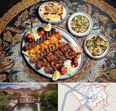 رستوران سنتی در دامغان