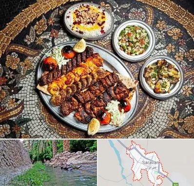 رستوران سنتی در سراوان