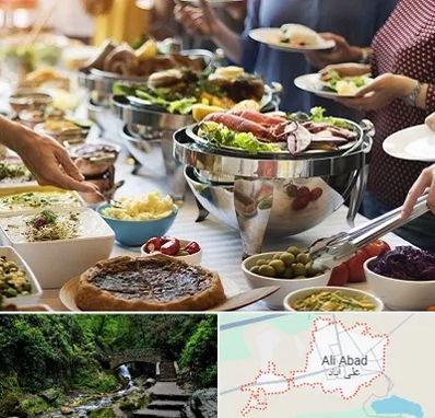 رستوران سلف در علی آباد کتول