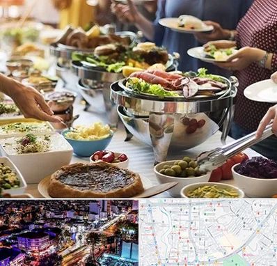 رستوران سلف در منظریه رشت