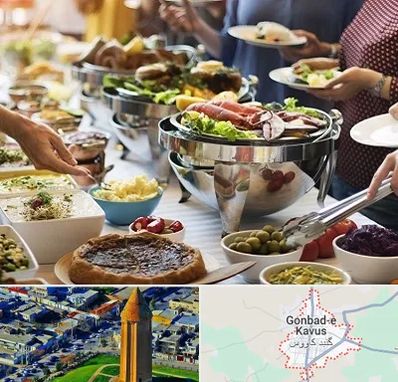 رستوران سلف در گنبد کاووس