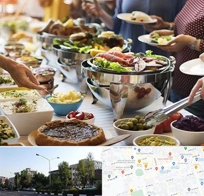 رستوران سلف در میدان کاج