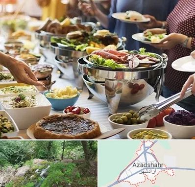 رستوران سلف در آزادشهر