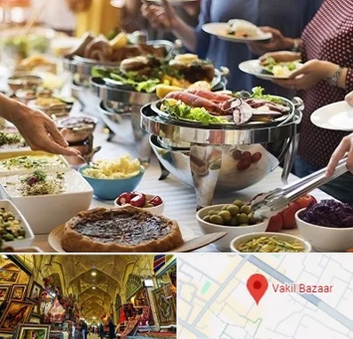 رستوران سلف در بازار وکیل شیراز