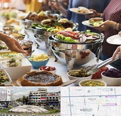 رستوران سلف در مرکز تهران