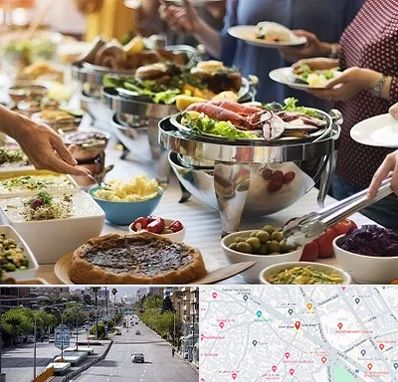 رستوران سلف در خیابان زند شیراز