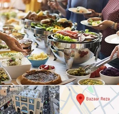 رستوران سلف در بازار رضا مشهد