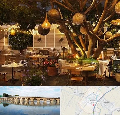 رستوران رو باز در فلاورجان