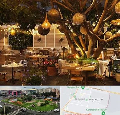 رستوران رو باز در تهرانسر 