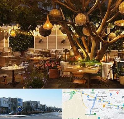 رستوران رو باز در شریعتی مشهد