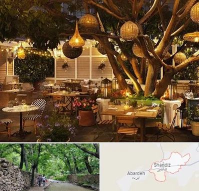 رستوران رو باز در شاندیز مشهد