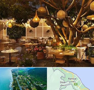 رستوران رو باز در رامسر