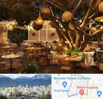 رستوران رو باز در آجودانیه