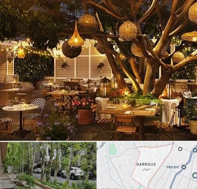 رستوران رو باز در دروس