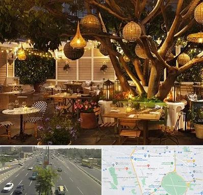 رستوران رو باز در منطقه 17 تهران