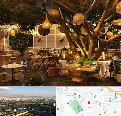 رستوران رو باز در هنگام