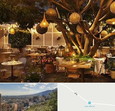 رستوران رو باز در بوکان تهران