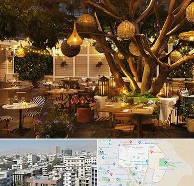 رستوران رو باز در منطقه 14 تهران