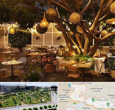 رستوران رو باز در پردیس