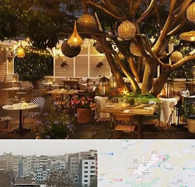 رستوران رو باز در محمد شهر کرج