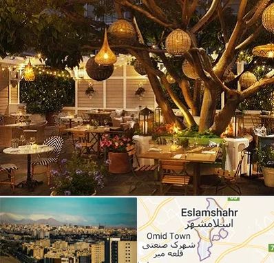 رستوران رو باز در اسلامشهر