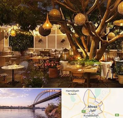 رستوران رو باز در اهواز