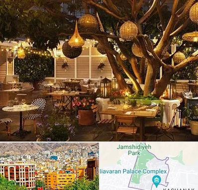 رستوران رو باز در نیاوران 