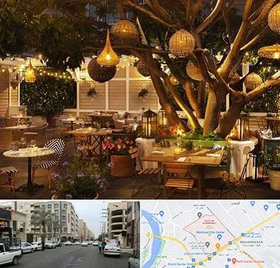 رستوران رو باز در زیتون کارمندی اهواز