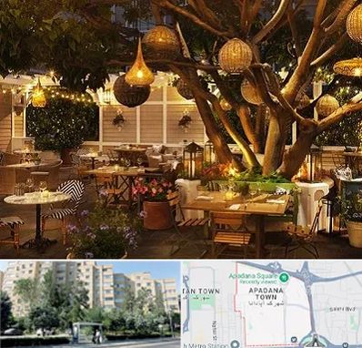 رستوران رو باز در آپادانا