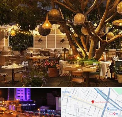 رستوران رو باز در آبرسان تبریز