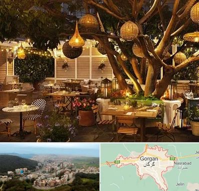 رستوران رو باز در گرگان