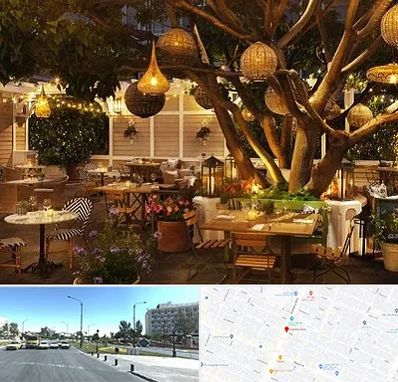 رستوران رو باز در بلوار کلاهدوز مشهد