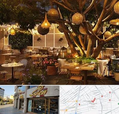 رستوران رو باز در عطاران قم