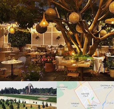 رستوران رو باز در قرچک