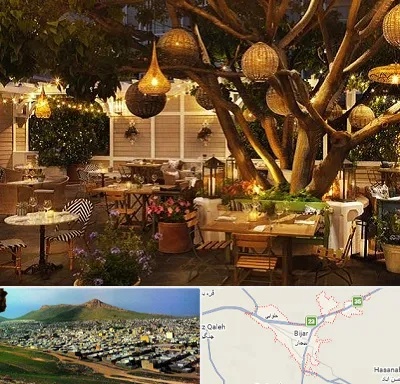 رستوران رو باز در بیجار