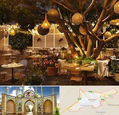 رستوران رو باز در سمنان